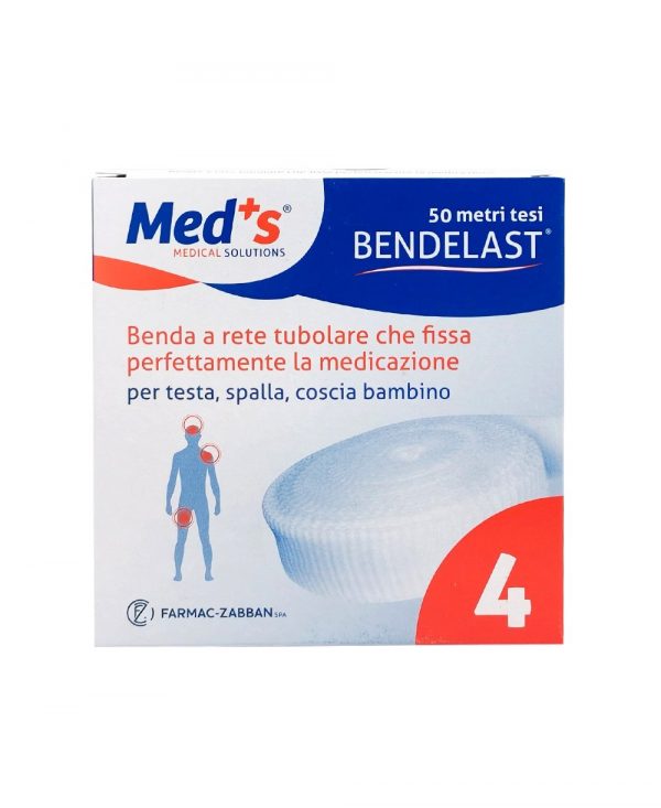 TORINOMED - Rete Elastica Tubolare BENDELAST® Misura 4 – Confezione 50 Metri