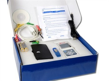 Sistema Holter ECG + Software, monitoraggio 24 h