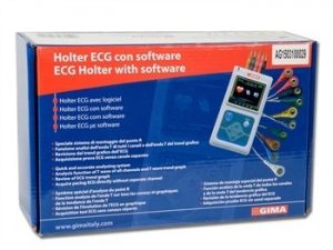 Sistema Holter ECG + Software, monitoraggio 24 h