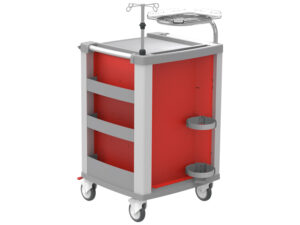 CARRELLO EMERGENZA  COMPACT KART - rosso - immagine 4