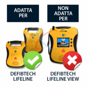 PLACCHE PEDIATRICHE PER DEFIBRILLATORE DEFIBTECH - immagine 3