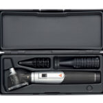 OTOSCOPIO HEINE MINI 3000 LED DIRECT con speculum riutilizzabili e astuccio - nero - D-856.20.021 - TORINOMED