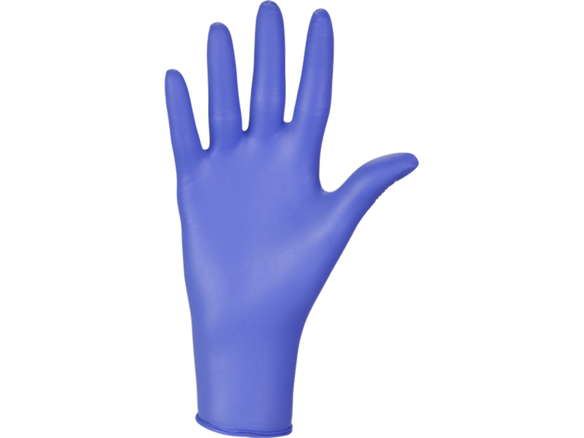 Guanto monouso in nitrile non sterile – BLU – AQL 1 – Conf. 100 PZ